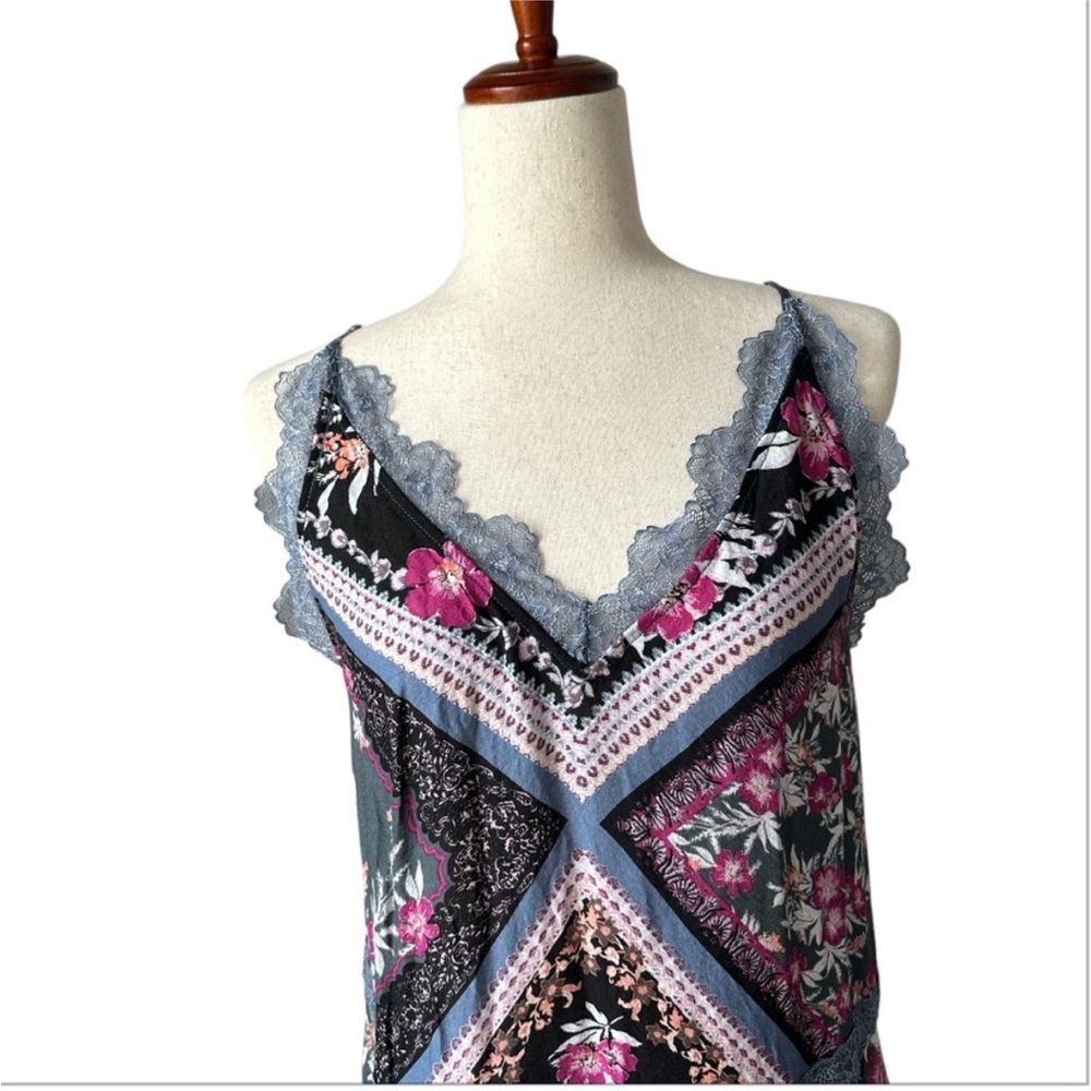 Free People Intimately Stevie lace print maxi slip dress - Picture 5 of 9